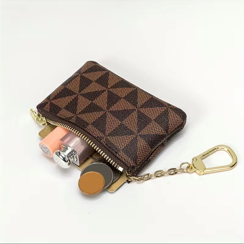 NEW Mini Zipper Keychain Pouch - Picture 3 of 6